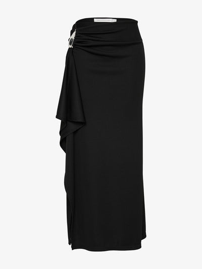 Crystal Pendant Cascade Skirt