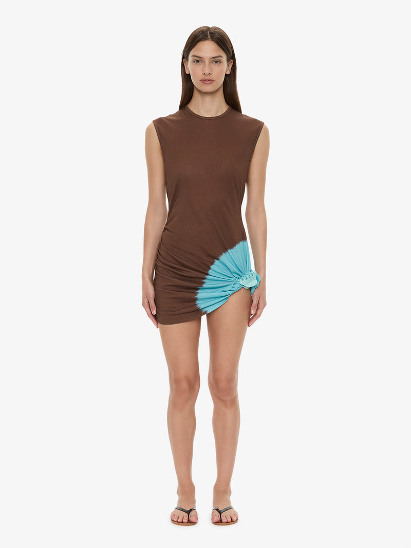 Tie Dye Snap Clip Tank Dress - Image 1