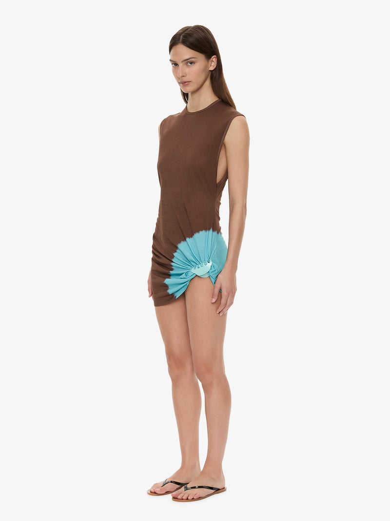 Tie Dye Snap Clip Tank Dress - Image 3