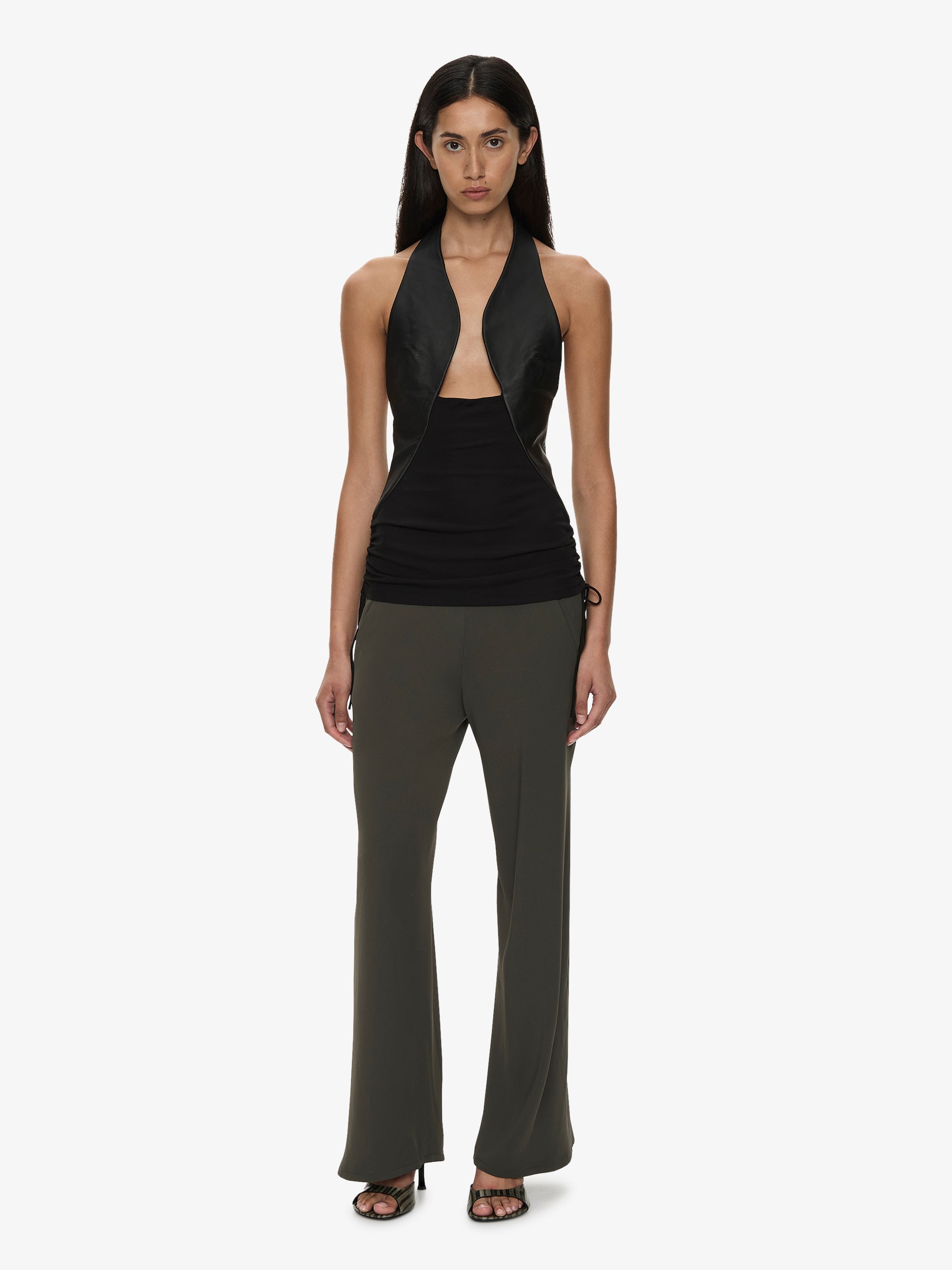 Bias Crepe Trouser