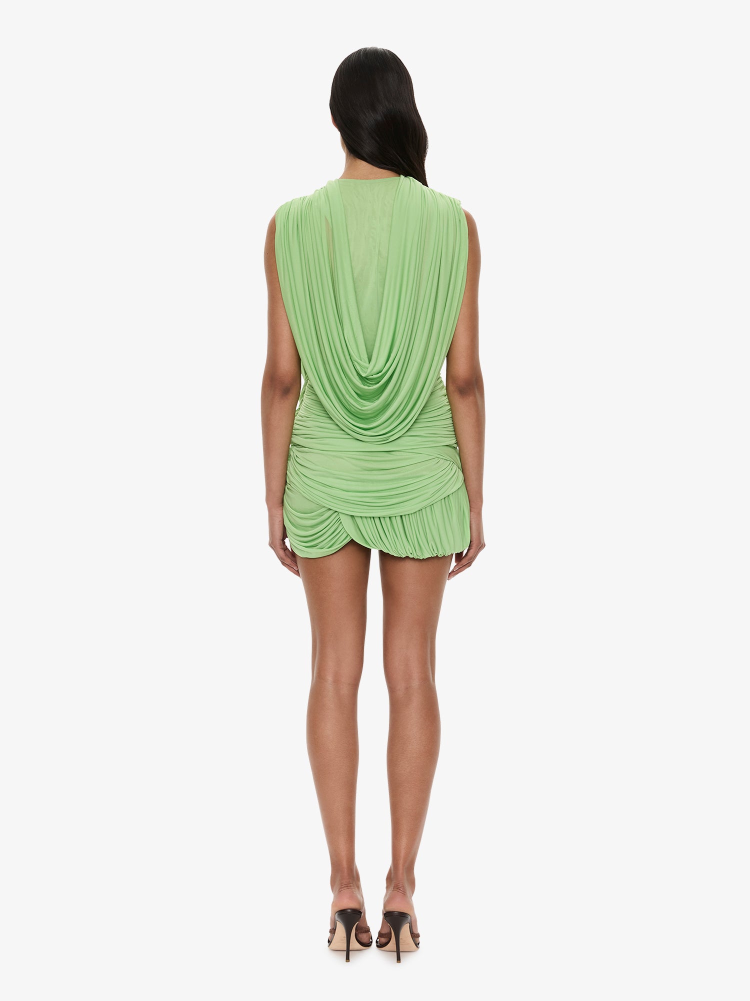 Beach Glass Bubble Mini Skirt