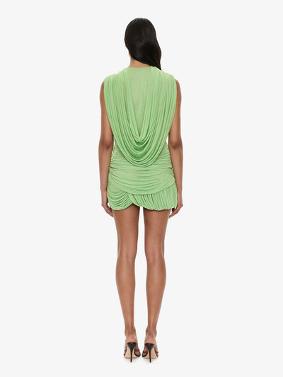 Beach Glass Bubble Mini Skirt