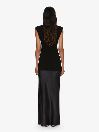 Moulded Scarf Monument Dress