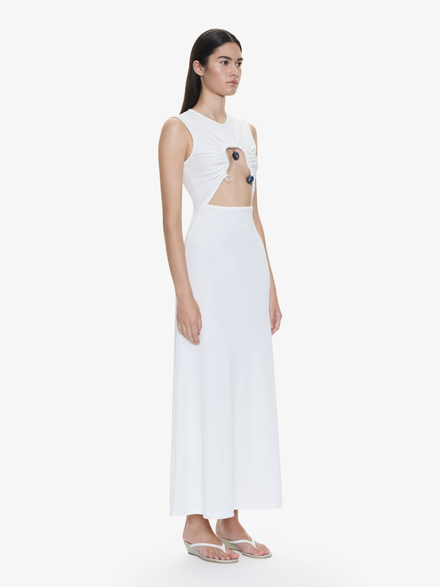 Hiero Crystal Disconnect Tank Dress
