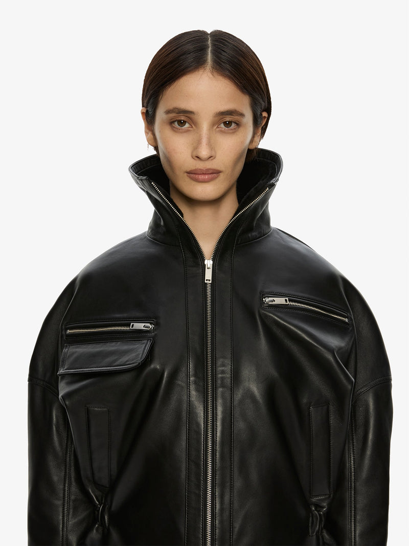 Atlas Leather Jacket - Image 3
