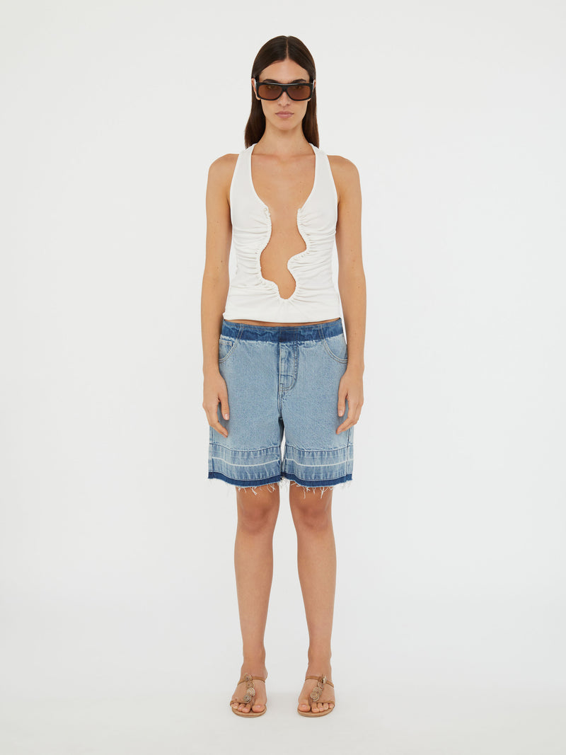 Deconstruct Denim Short
