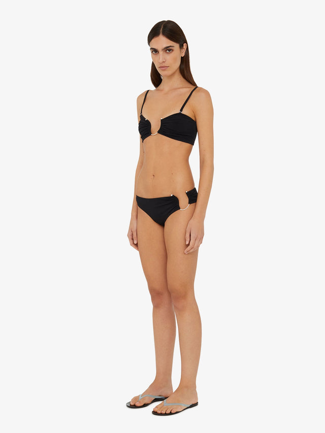 Ruched Crescent Bandeau