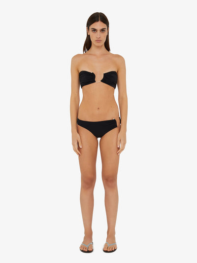Ruched Crescent Bandeau